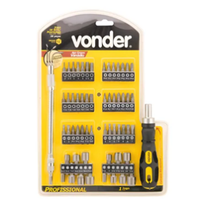 JOGO DE BITS VONDER PLUS COM 100PCS