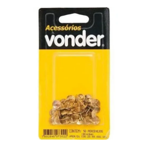 PERCEVEJOS LATONADO VONDER 50PÇS