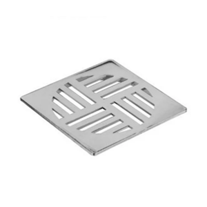GRELHA 150MM QUADRADA CROMADA KRONA