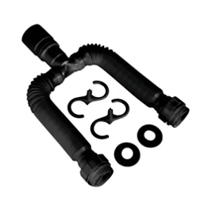 SIFAO SANFONADO DUPLO PRETO KRONA