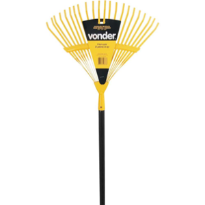VASSOURA PARA GRAMA METALICA REGULAVEL VONDER