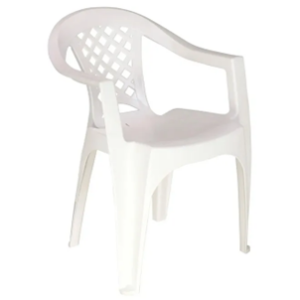 POLTRONA PVC BRANCA TRAMONTINA