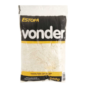 ESTOPA BRANCA 200GR VONDER