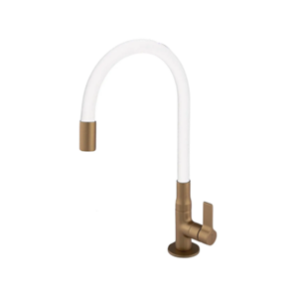 7167 TORN LEAO COZINHA MESA C70 COLOR WHITE CONCEPT GOLD