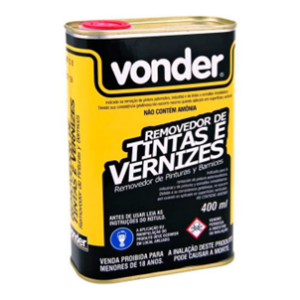REMOVEDOR DE TINTAS/VERNIZ 400ml VONDER