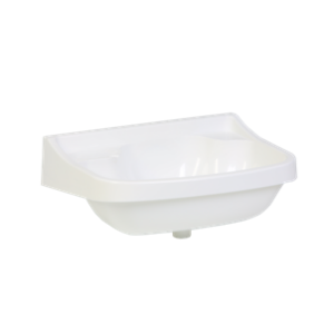 LAVATORIO PLAST. PEQUENO 36X26CM BRANCO KRONA