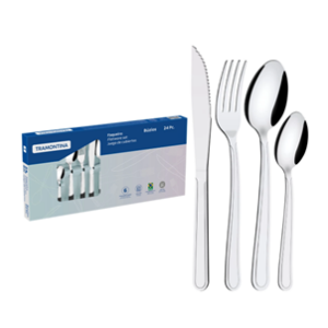 CONJUNTO DE TALHERES INOX 24PCS TRAMONTINA
