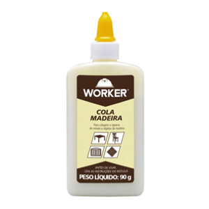COLA AMARELA MADEIRA 100GR WORKER