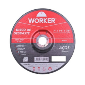 DISCO DE DESBATE 4 1/2 WORKER