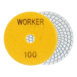 DISCO LIXA DIAMANTAD 100MM GRAO 1500 - WORKER