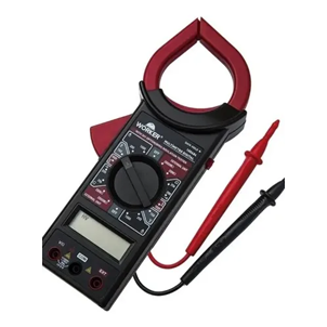 MULTIMETRO DIGITAL COM ALICATE AMPERIMETRO WORKER