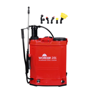PULVERIZADOR COSTAL BATERIA 20L - WORKER