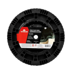 RODA CARRINHO MAO FLEX EIXO 1 - WORKER