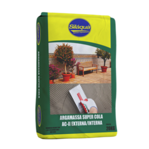 "ARGAMASSA SILAQUA  ACII 20KG EXTERNA"