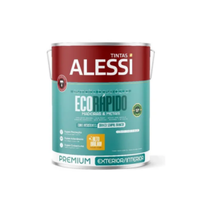 TINTA ALESSI ESMALTE AGUA ACET 900ML BRANCO