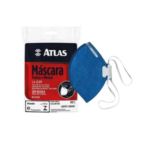 MASCARA FILTRADORA SEM VALVULA ATLAS