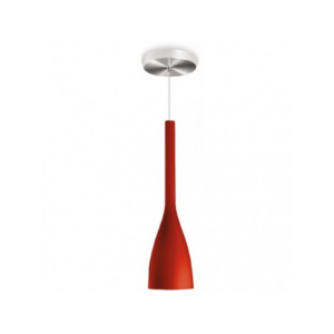 PENDENTE VD TULIPA VERMELHO 1XE-27 BLUMENAU