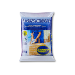 MASSA BLOCO 5KG SILAQUA