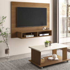 PAINEL ARTELY FLASH IMBUIA/AMENDOA