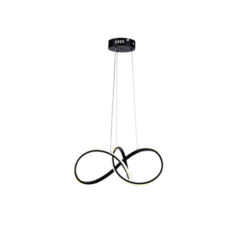 PENDENTE LED TOQUIO 3000K 30W TASCHIBRA PRETO